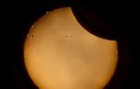 L'eclissi solare (parziale) del 29 marzo 2025. 