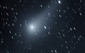 L'anticoda della cometa Johnson