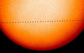 11 novembre 2019, transito di Mercurio sul Sole