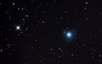 NGC 7662, Blu Snowball