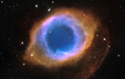 Helix nebula: 5 miliardi di anni in un secondo