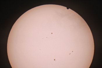 Transito di Venere sul disco solare