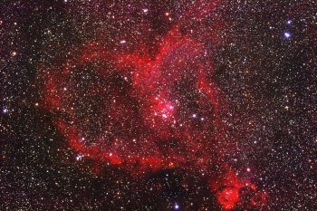 IC 1805 Nebulosa Cuore