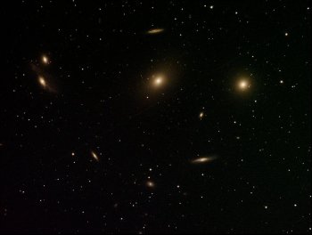 M84 + M86 + altre galassie NGC