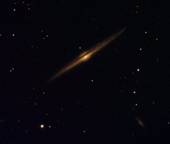 Galassia spirale NGC4565 nella Chioma di Berenice